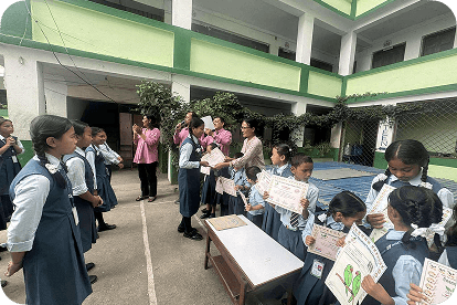 Students in a classroom session